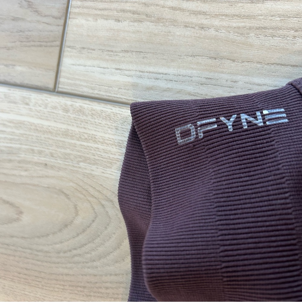 DFYNE ESPRESSO IMPACT LEGGINGS MEDIUM - Picture 3 of 4